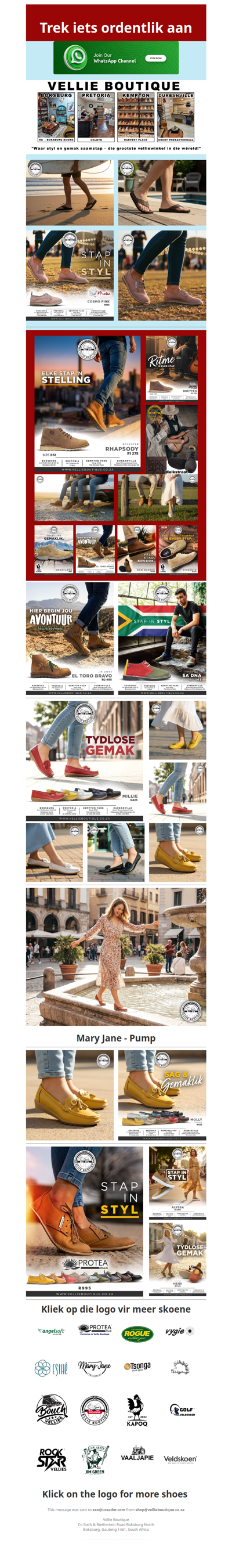 Trek iets ordentlik aan