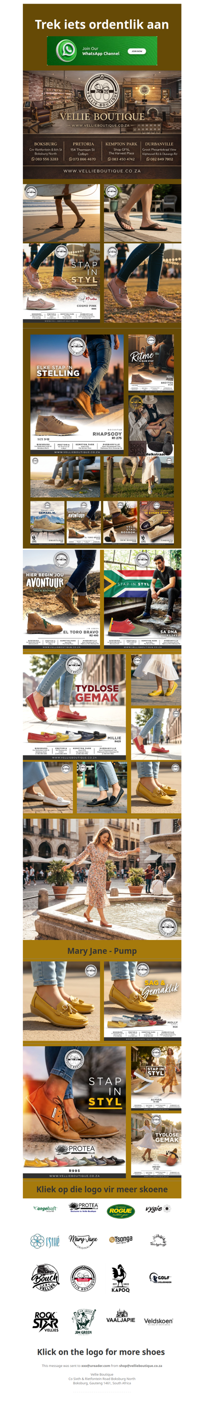 Trek iets ordentlik aan