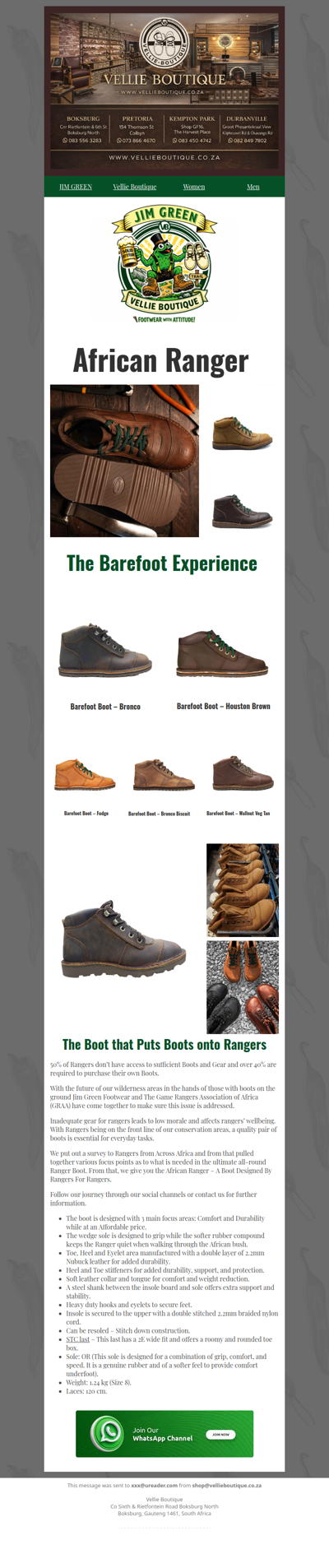 Jim Green - African Ranger