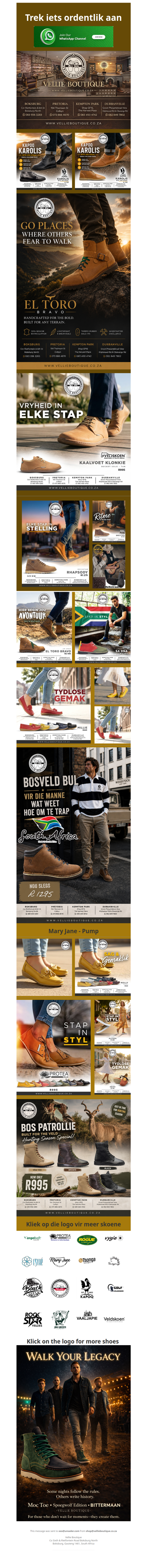 Dis Vrydag maak dit ŉ Vellie Naweek