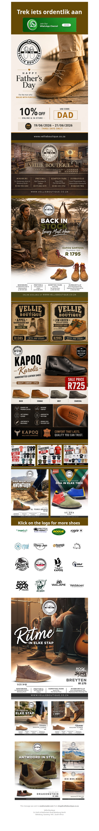 Fathersday - Vellie Boutique