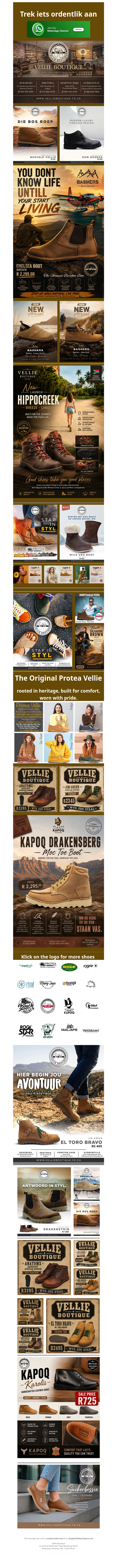Trek iets ordentlik aan!