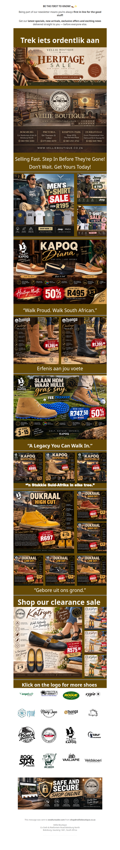 Heritage Sale !