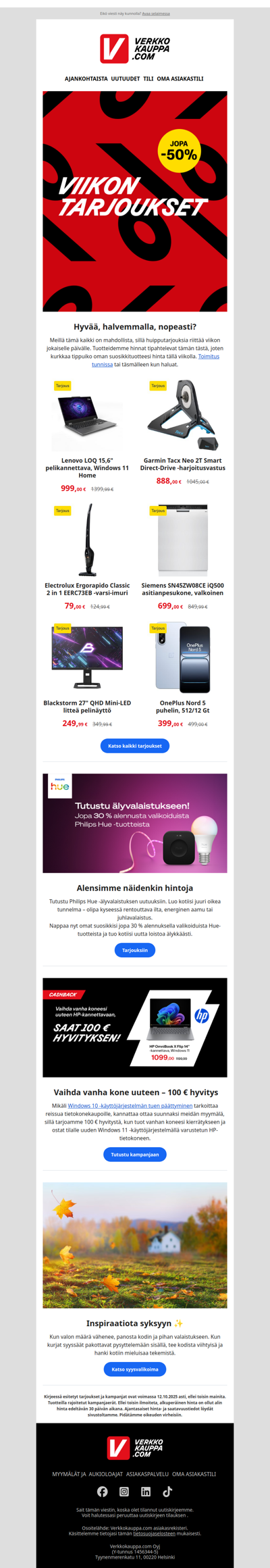 Viikon tarjoukset julkaistu 🤩