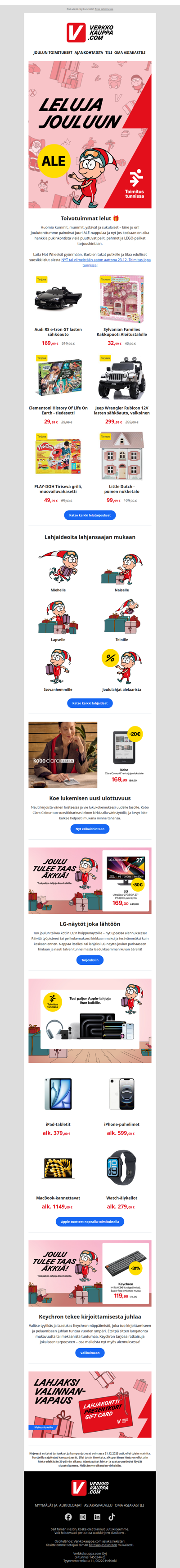 Lelu-ALE käynnistyi 🧸