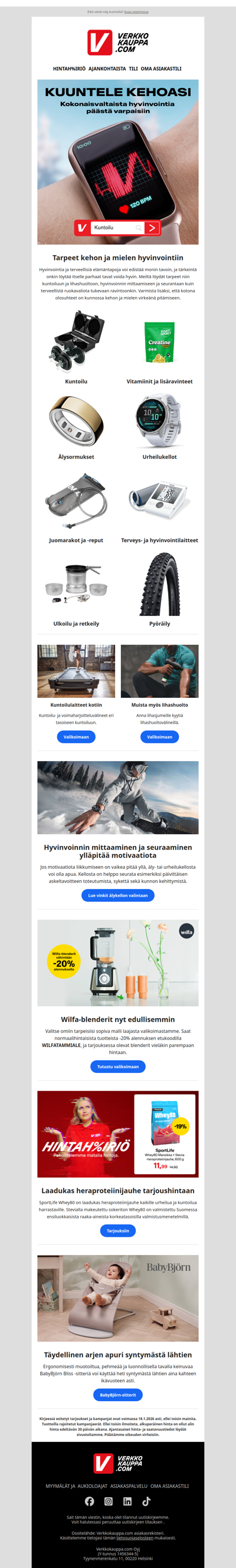 Hyvinvointia ja terveellisiä elämäntapoja 🌿