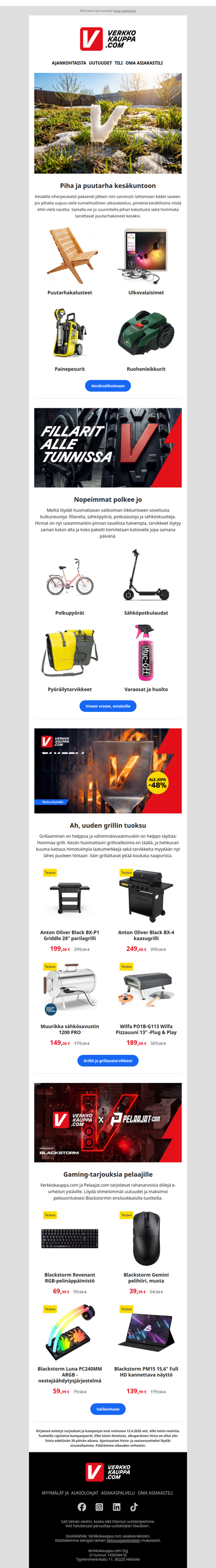 Kevät kutsuu 🌿 laita koti ja vapaa‑aika kuntoon