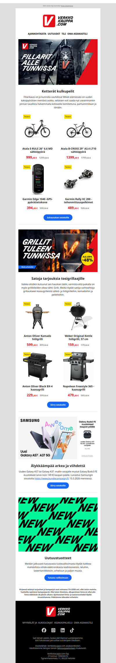 Ketterät menopelit kevääseen 😎