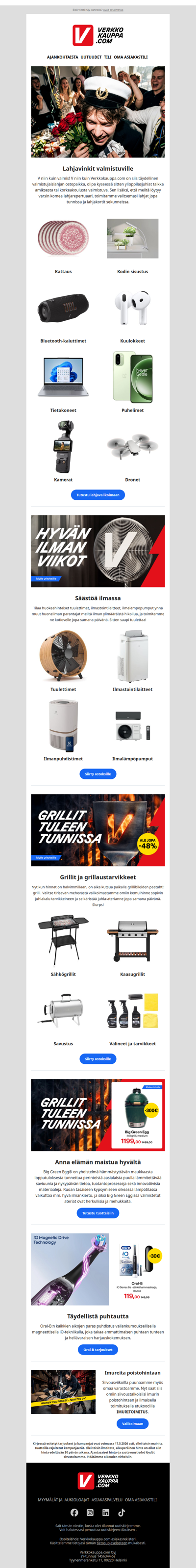Lahjavinkit valmistuville 🎓