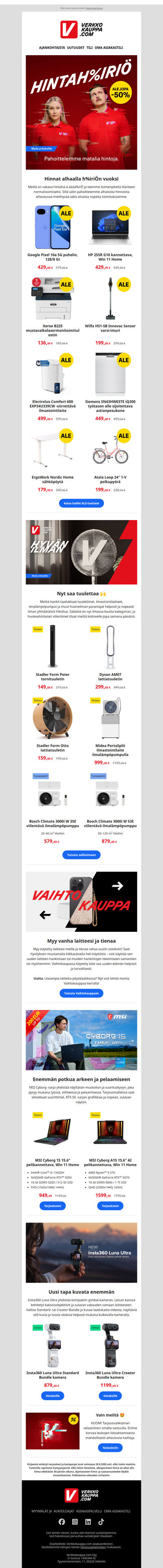Vakava h%iriÖ kaataa hintoja⚡️