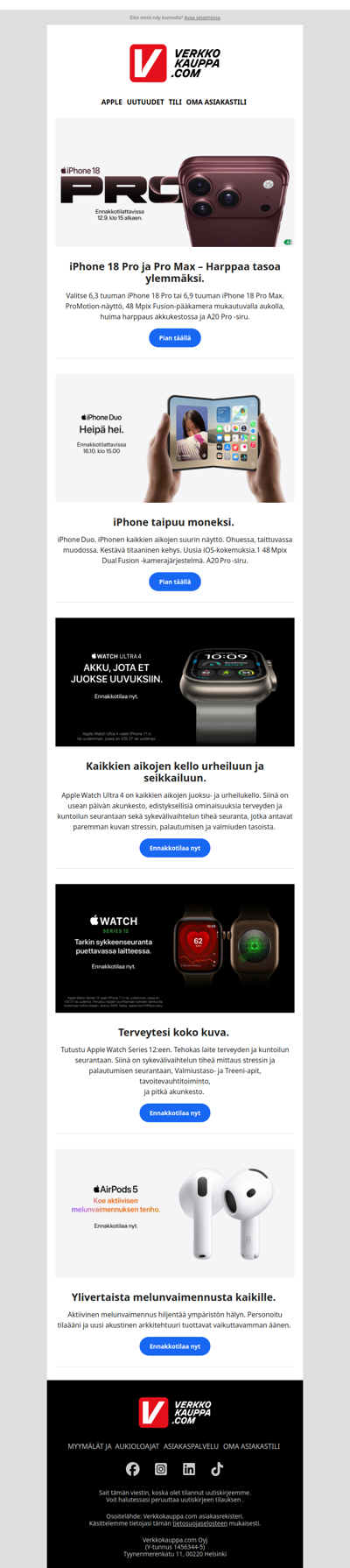 Tutustu Applen uusiin julkistuksiin 🤩