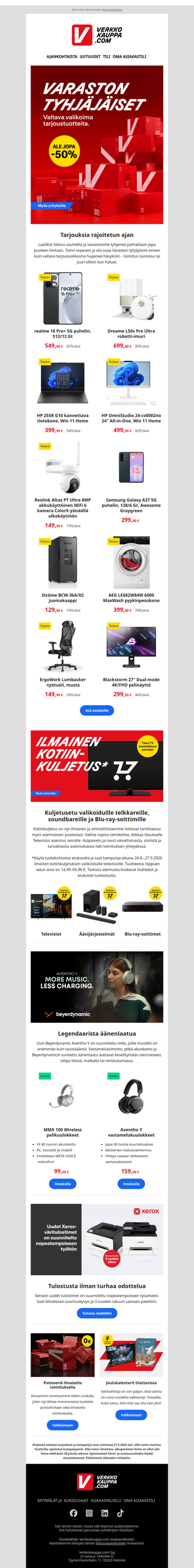 Laatikot liikkuu. Hinnat laskee.