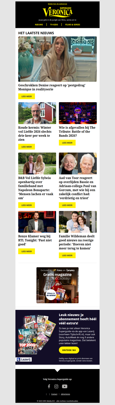 Geschrokken Denise reageert op 'pestgedrag' Monique in realityserie