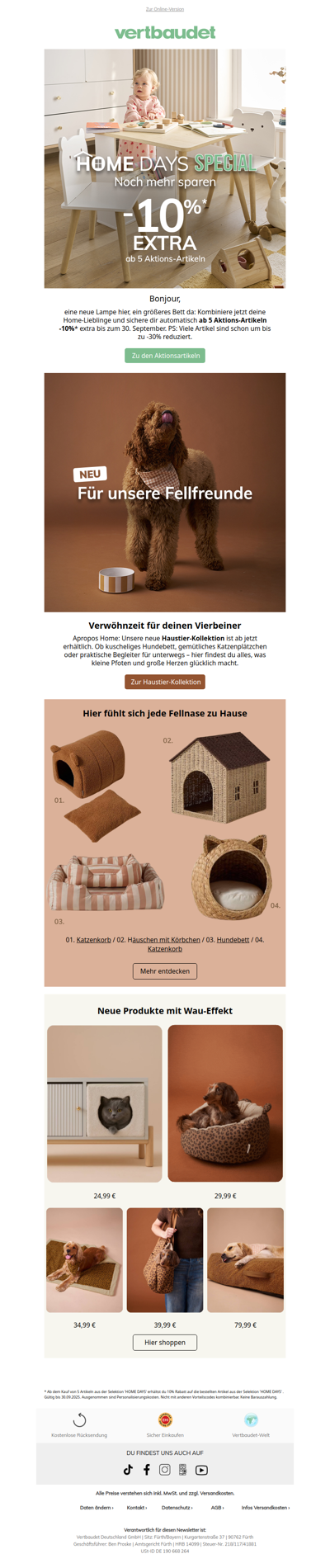 Mehr kaufen, mehr sparen: 10% extra