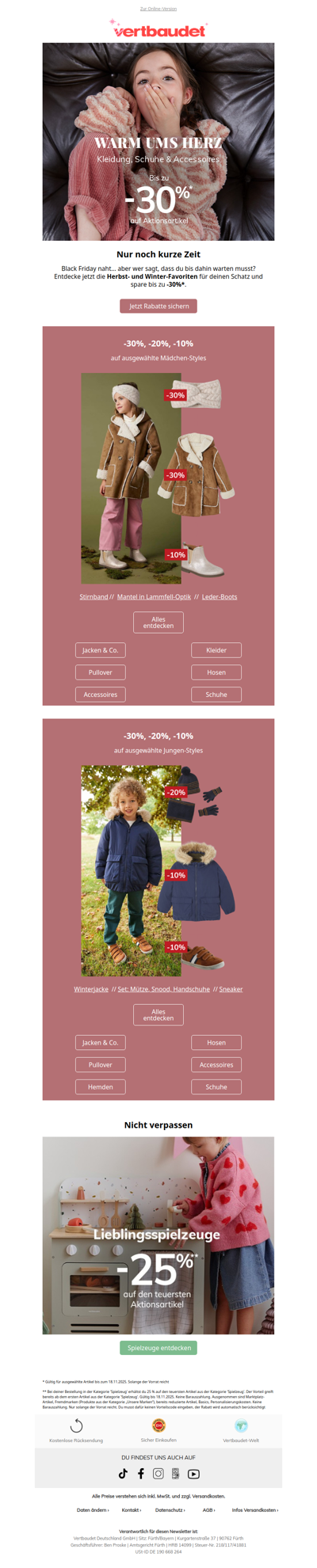 Bis zu -30% auf Winterstyles ❄️