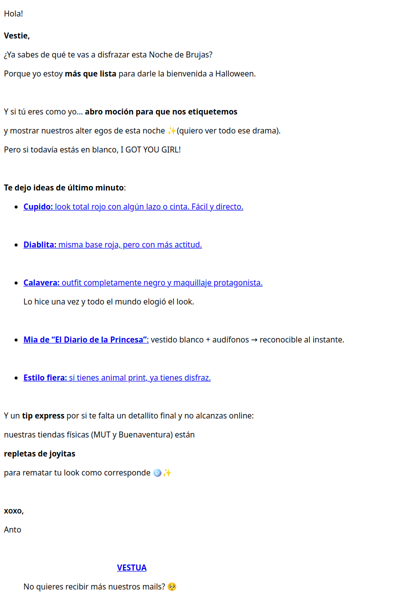 ¿Y tu disfraz pa’ hoy? jejeje 😈