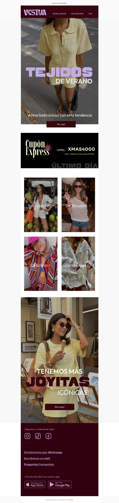 Avisada quedas: el cupón muere hoy 💋