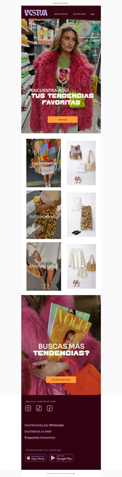 TUS TENDENCIAS FAVORITAS!!