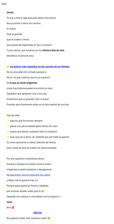 Las joyitas que TODAS tienen en su carrito