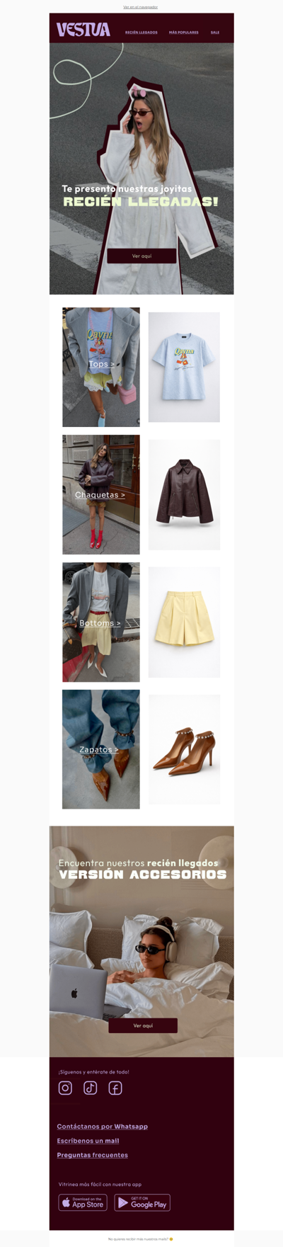 Recién llegados ✨