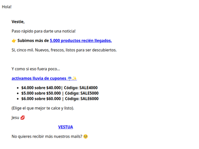 Más de 5.000 recién llegados… y cupón activo 👀