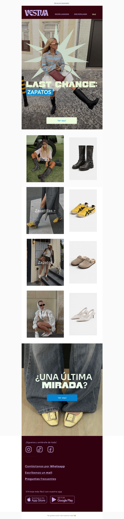 LAST CHANCE: Zapatos