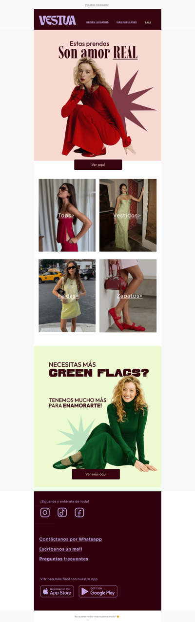 Te mostramos los Green Flags que tu clóset estaba buscando.