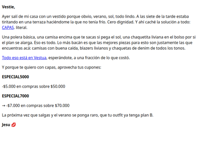 La fórmula para vestirse bien, sin importar el clima 🧥.