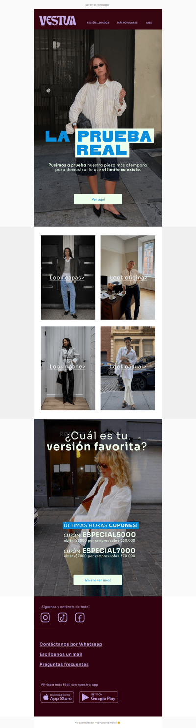 Una prenda, infinitas versiones 🔄
