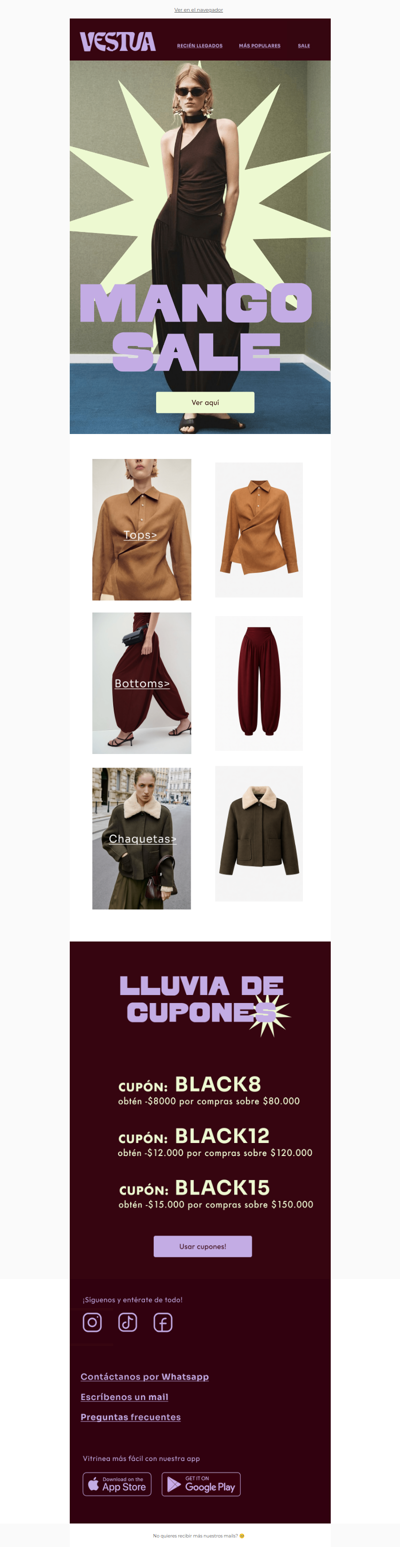 Ayer Zara, hoy Mango SALE