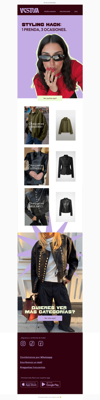 Styling hack vestua: