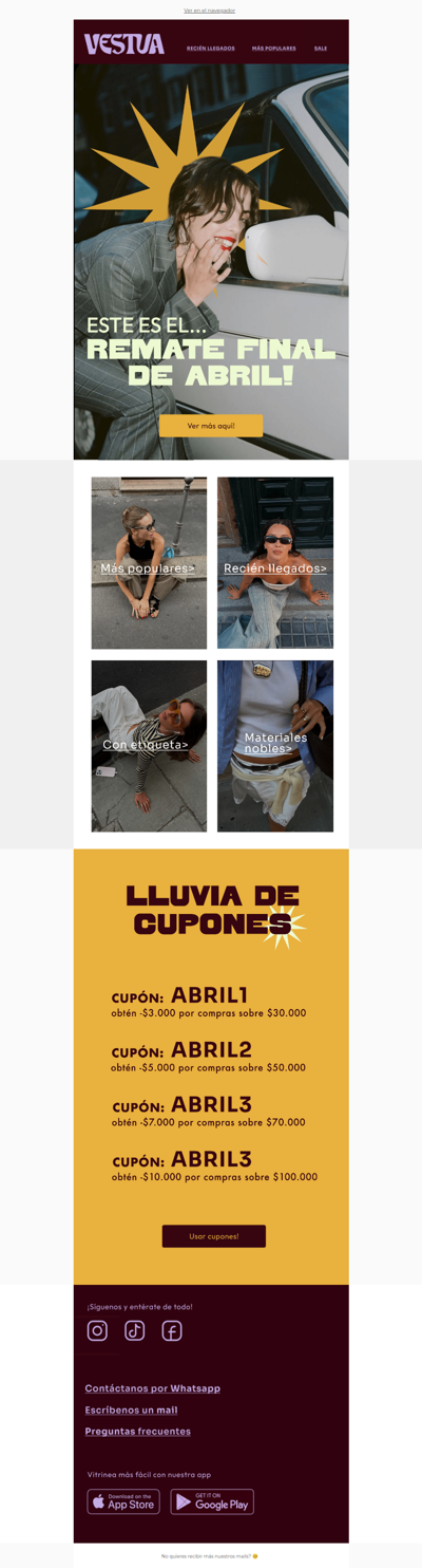 El remate final trae sorpresas…