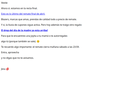 CORRE, que ya se acaba!