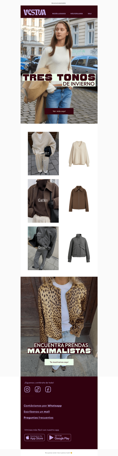 Tonos neutros para este invierno