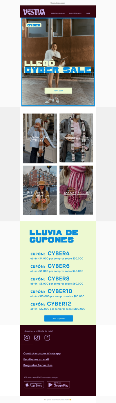 Llegó el Cyber