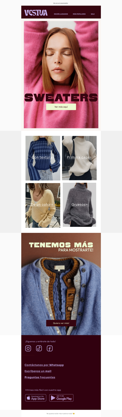El tejido que no te quieres sacar