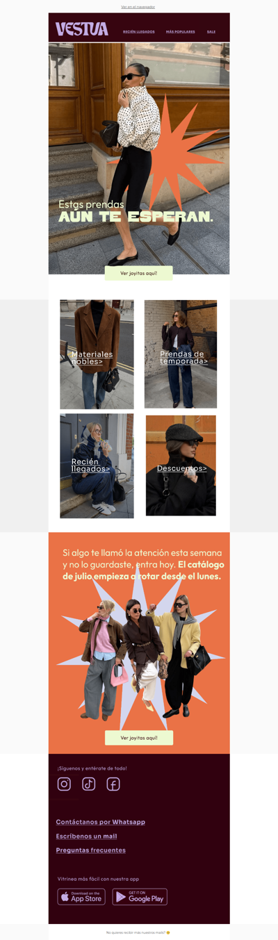 Las que todavía no tienen dueña este mes…