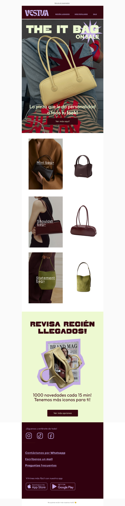 THE ONE AND ONLY ICON! - THE  IT BAG!