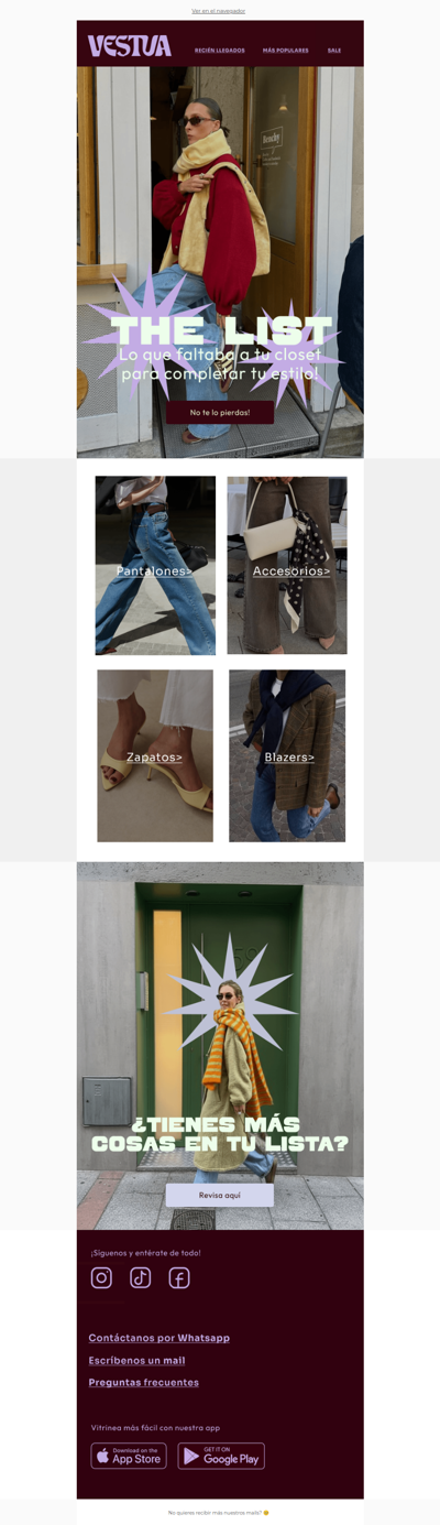 TU CLOSET PIDE ESTO!!