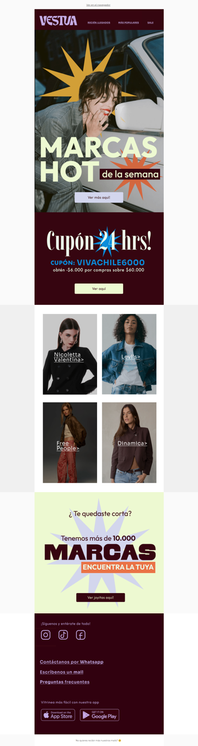 MARCAS HOT de la semana