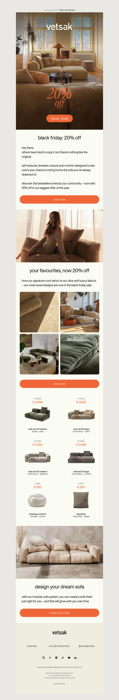 black friday: save 20% on our bestsellers