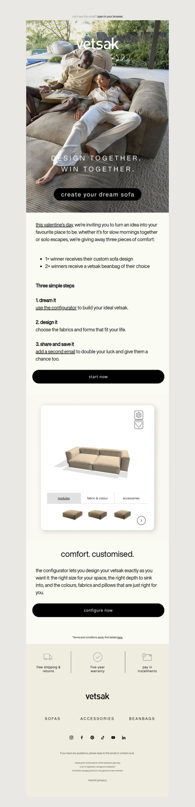 design together. win together.