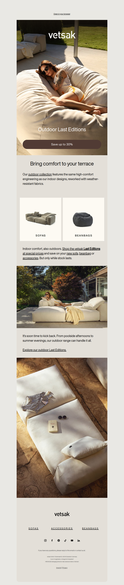 Your lounge at special prices