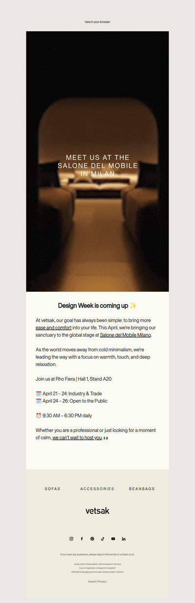 Design Week is coming up ✨