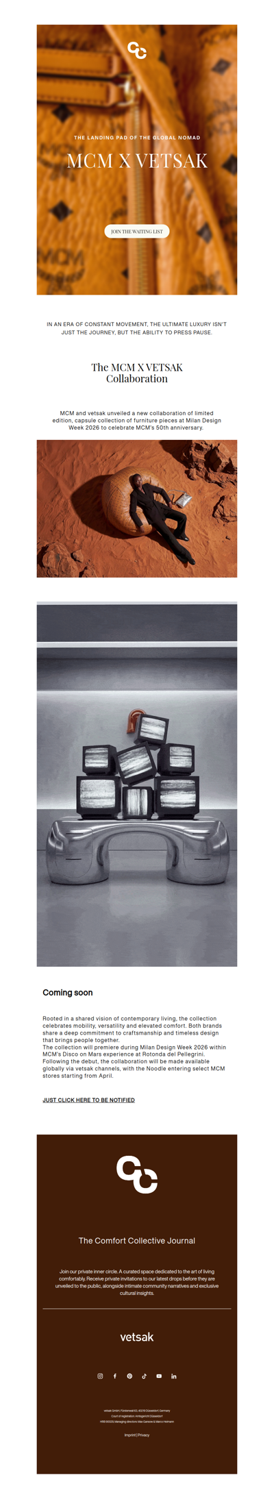 The MCM x vetsak Collaboration