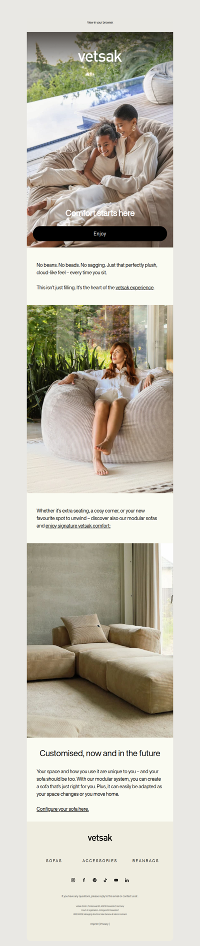 Unlock ultimate comfort with vetsak 🌟
