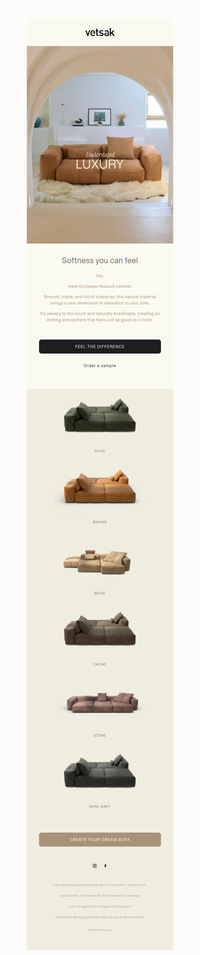 Experience leather with a soul.
