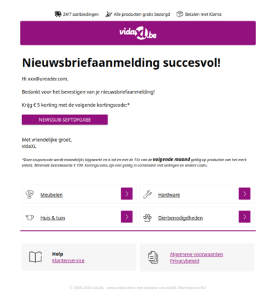 Je bent succesvol aangemeld voor onze nieuwsbrief!