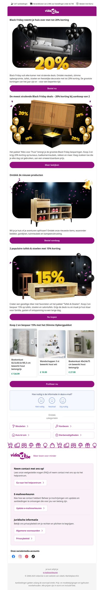 Black Friday verlicht je huis met tot 20% korting