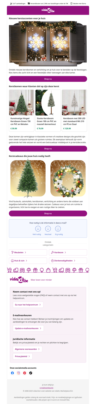 Onze elfen hebben de beste aanbiedingen voor je klaargezet